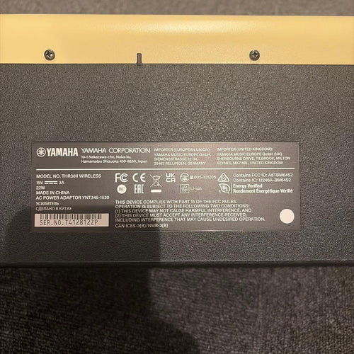 Yamaha Guitar Amplifiers Thr30 Wireless Line6