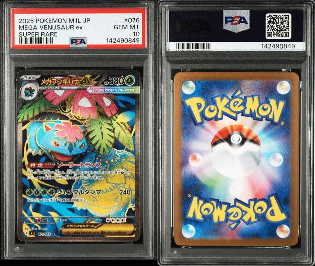 Pokemon Card Game Psa10 Ex #076 0849