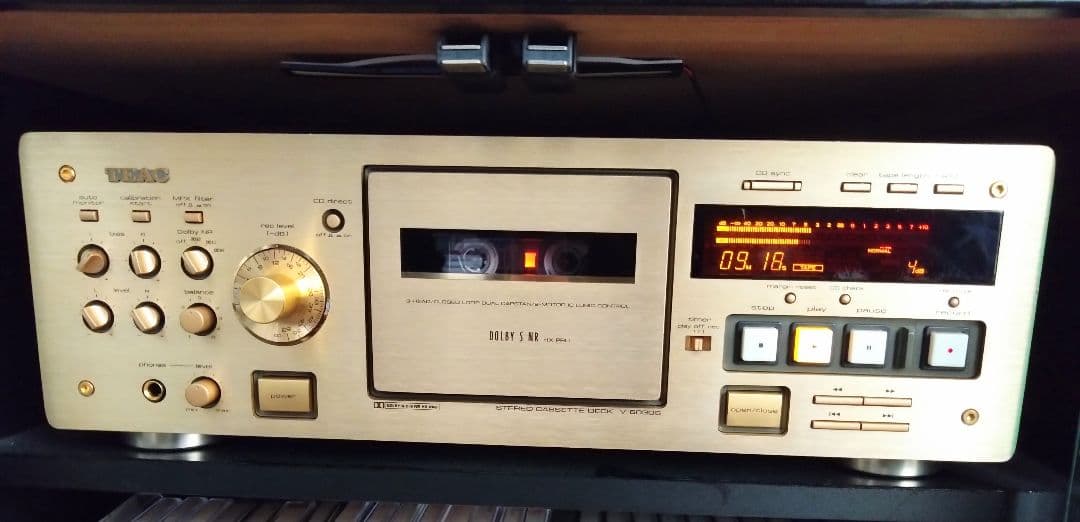 Teac Cd Md Cassette Deck V-6030S