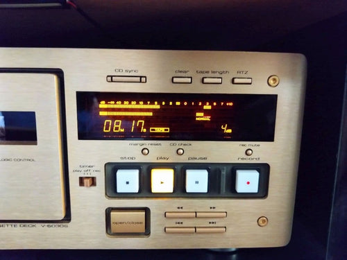 Teac Cd Md Cassette Deck V-6030S