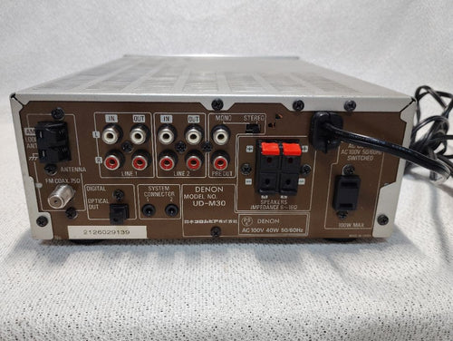 Denon Mini Component Systems Ud-M30 Cd