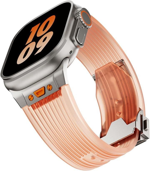 Others Royce&Roland Apple Watch Ultra 3 2 1 Series 10 8 7 6 5 (Clear Orange)