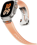 Others Royce&Roland Apple Watch Ultra 3 2 1 Series 10 8 7 6 5 (Clear Orange)