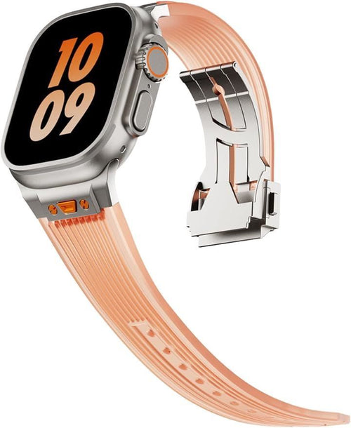 Others Royce&Roland Apple Watch Ultra 3 2 1 Series 10 8 7 6 5 (Clear Orange)