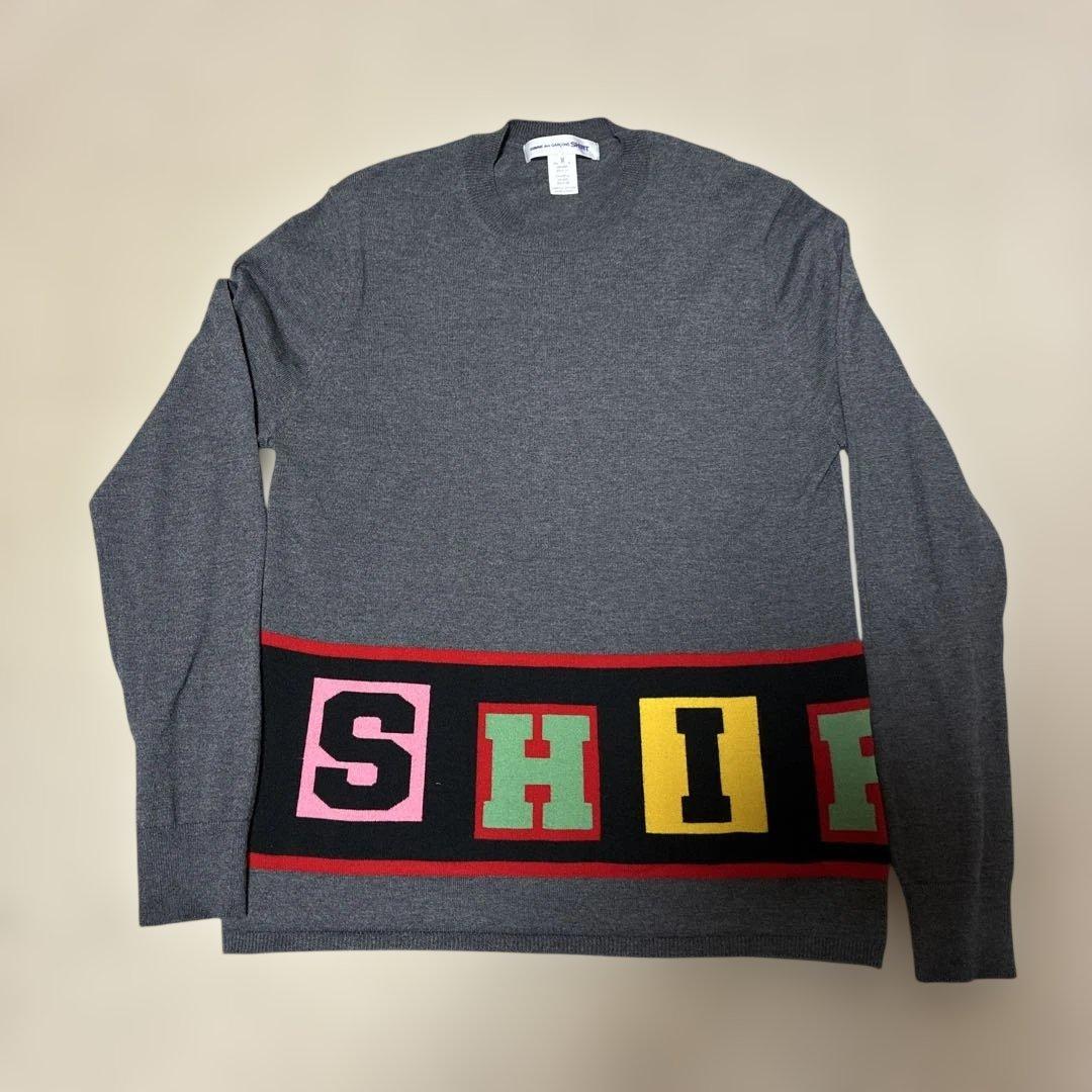 Comme Des Garcons Shirt Knitted Tops Sweaters Commedesgarcons
