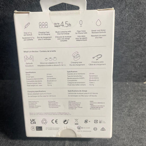 Denon Wireless Earphone Ahc630W
