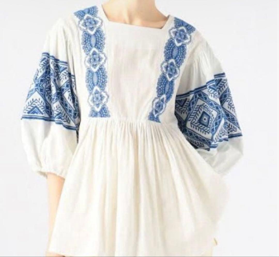 Souleiado Short-Sleeve Embroidery