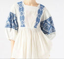 Souleiado Short-Sleeve Embroidery