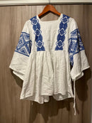Souleiado Short-Sleeve Embroidery