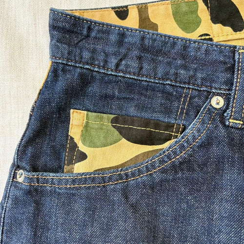 Een badende aapshort Bermuda Bape