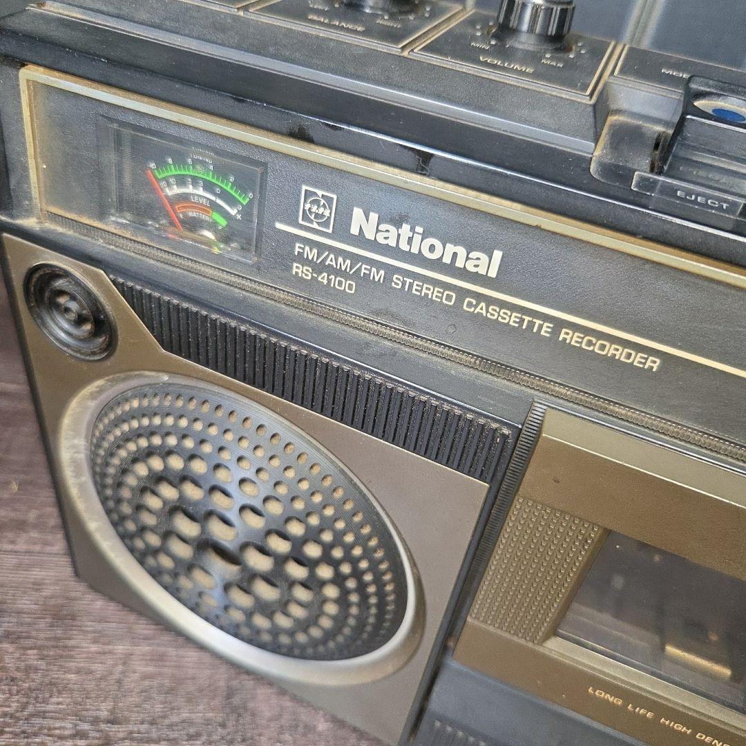 National Radios Radio Cassette Players Rs-4100