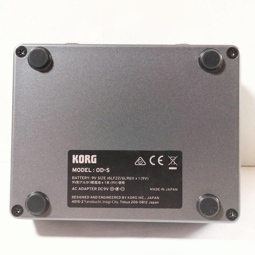 Korg Guitar Effects Units Nu:Tekt Od-S