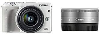 Digital Slr Canon Eos M3 Ef-M15-45Mm F3.5-6.3 Is Stm Ef-M22Mm F2 Eosm3Wh-Wlk2