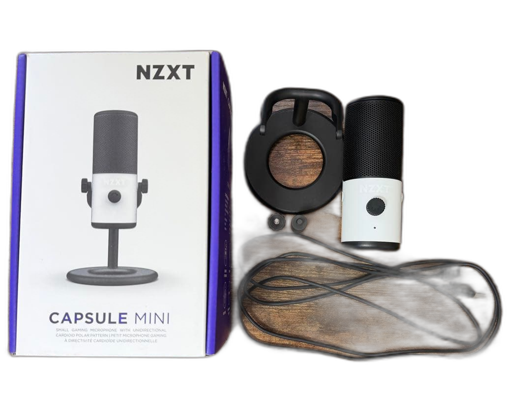 Condenser Microphone Nzxt Capsule Mini White
