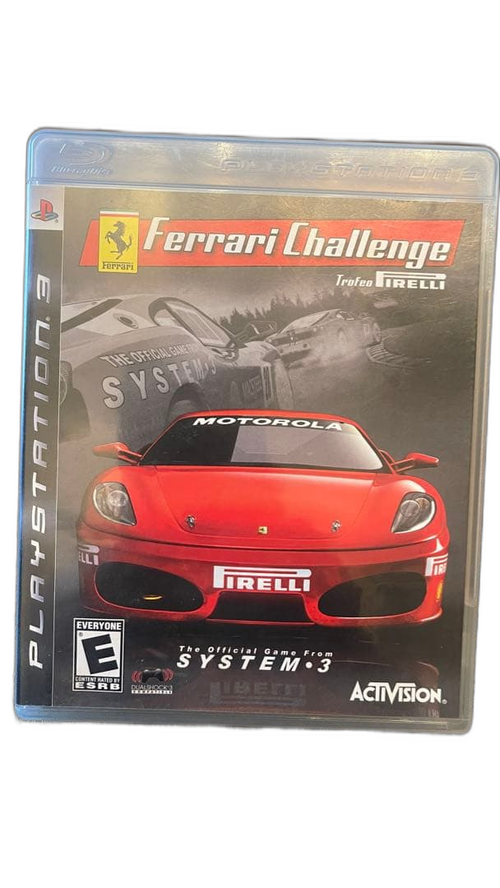 Software (Package Version) Ferrari Challenge Ps3