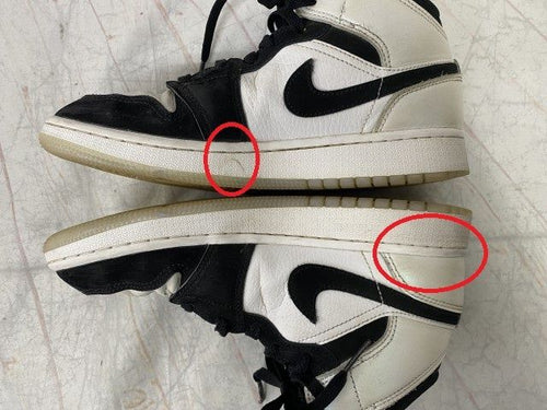 Nike Sneakers Gs Air Jordan 1 Mid "Omega/Black/White" 991910600 Black White