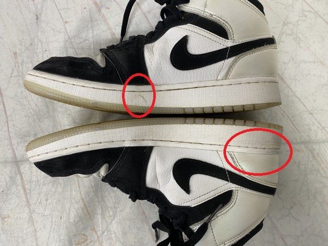 Nike Sneakers Gs Air Jordan 1 Mid "Omega/Black/White" 991910600 Black White