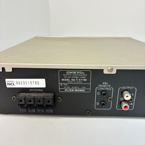 Radio Tuner Onkyo Fm/Am T-411M