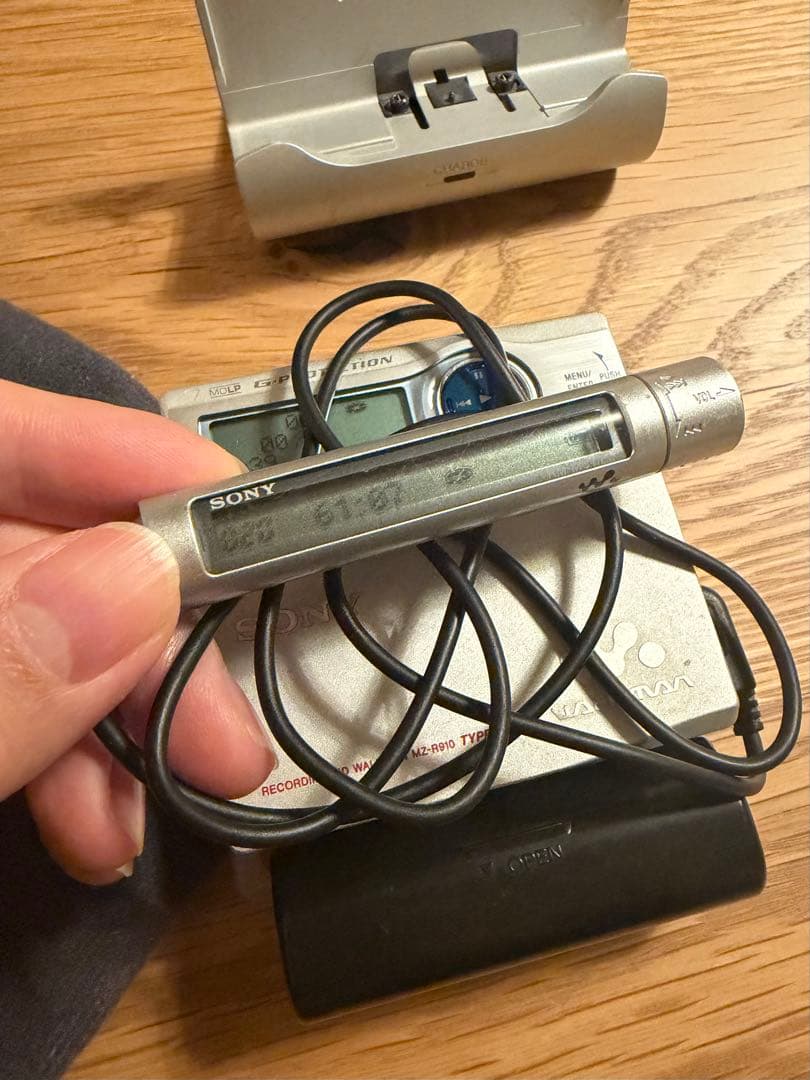 Sony Portable Md Players Mz-R910