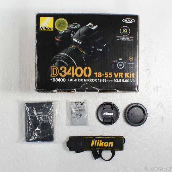 Nikon Digital Slr D3400 18-55Vr 348