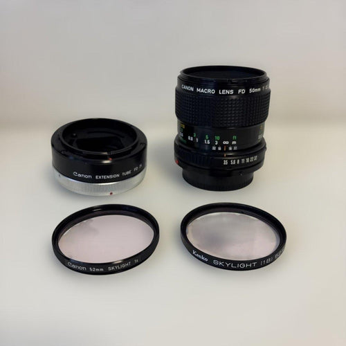 Canon Lens (Single Focus) Fd Macro F3.5 /Extension Tube