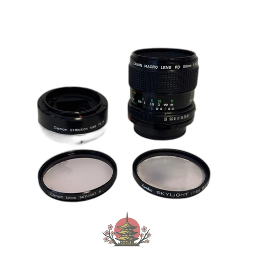 Canon Lens (Single Focus) Fd Macro F3.5 /Extension Tube