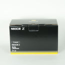 Nikon Lens (Single Focus) Nikkor Z F/1.4