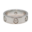Cartier Ring 3Pd K18Wg #50
