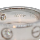 Cartier Ring 3Pd K18Wg #50