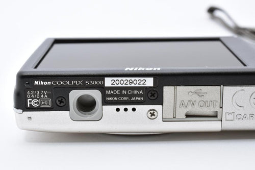 Compact Digital Camera Nikon Coolpix S3000 #22092
