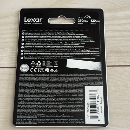 Microsd Memory Cards Lexar 1667 128Gb Sd