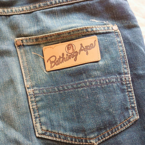 A Bathing Ape Straight Denim Wrangler L