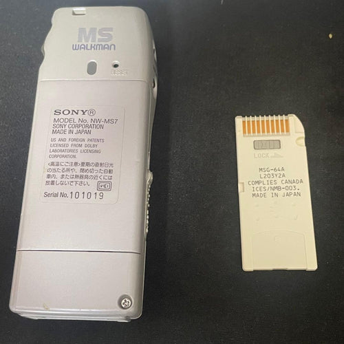 Digital Audio Players Sony Nw-Ms7