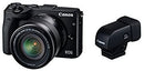 Digital Slr Canon Eos M3 Evf Ef-M18-55Mm F3.5-5.6 Is Stm M3Bk-1855Isstmlevfk