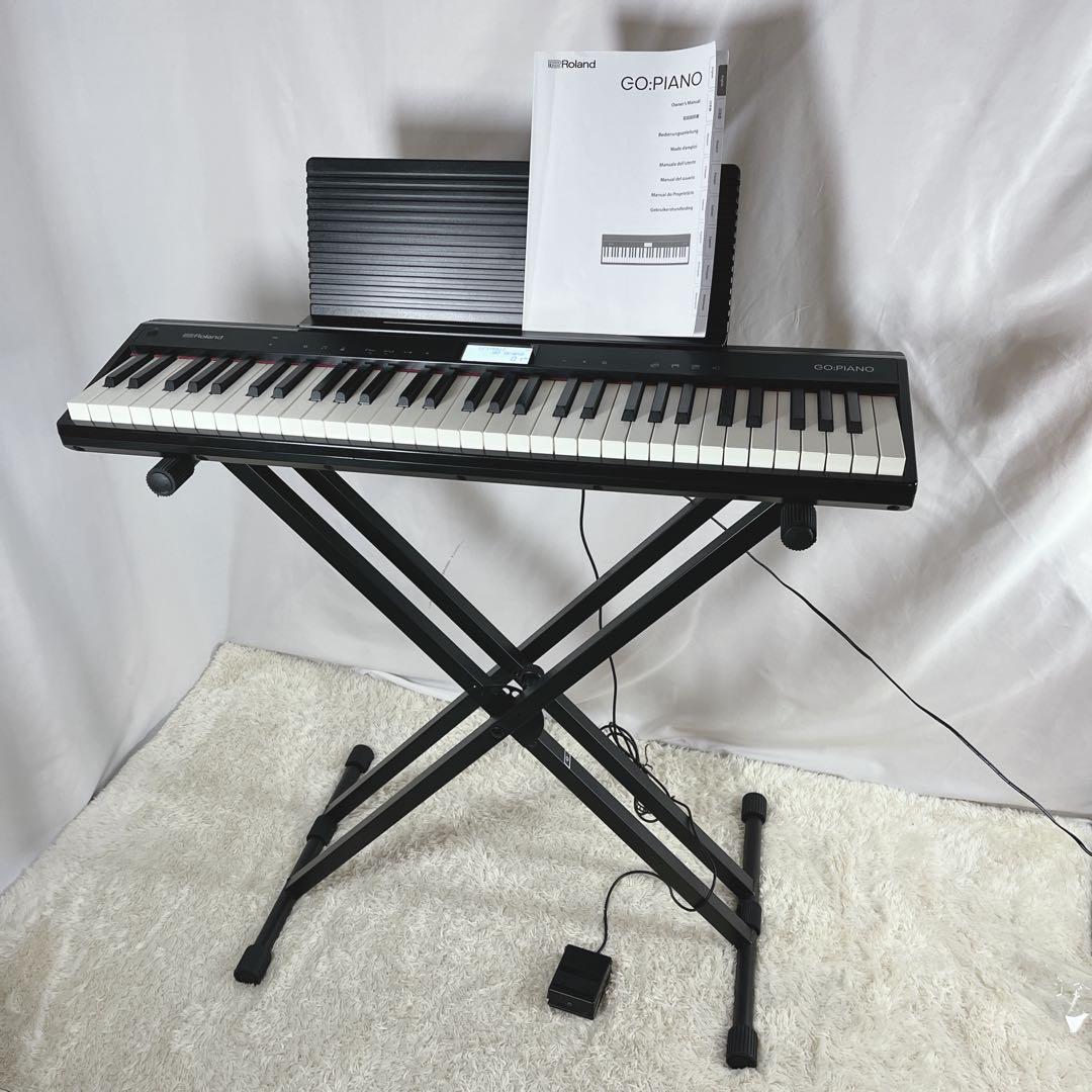 Roland Keyboards Digital Pianos Go-61P 61 Gopiano