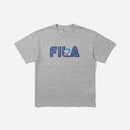 Fila T -Shirt Sm6Sau707 S/S Tee Mgy Wt0 Sega Bk0 Kh0