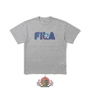 Fila T -Shirt Sm6Sau707 S/S Tee Mgy Wt0 Sega Bk0 Kh0
