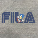 Fila T -Shirt Sm6Sau707 S/S Tee Mgy Wt0 Sega Bk0 Kh0