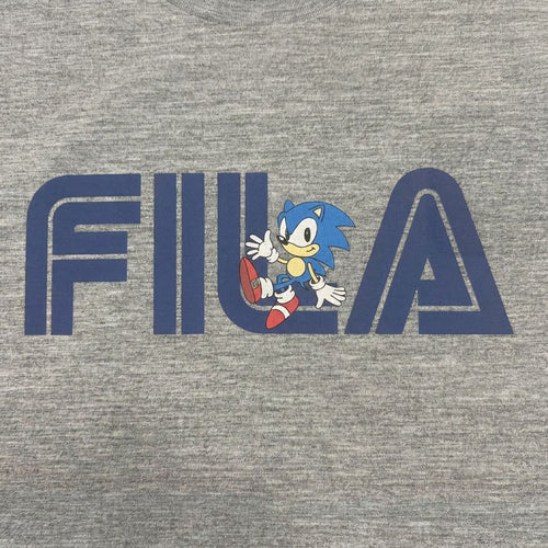 Fila T -Shirt Sm6Sau707 S/S Tee Mgy Wt0 Sega Bk0 Kh0