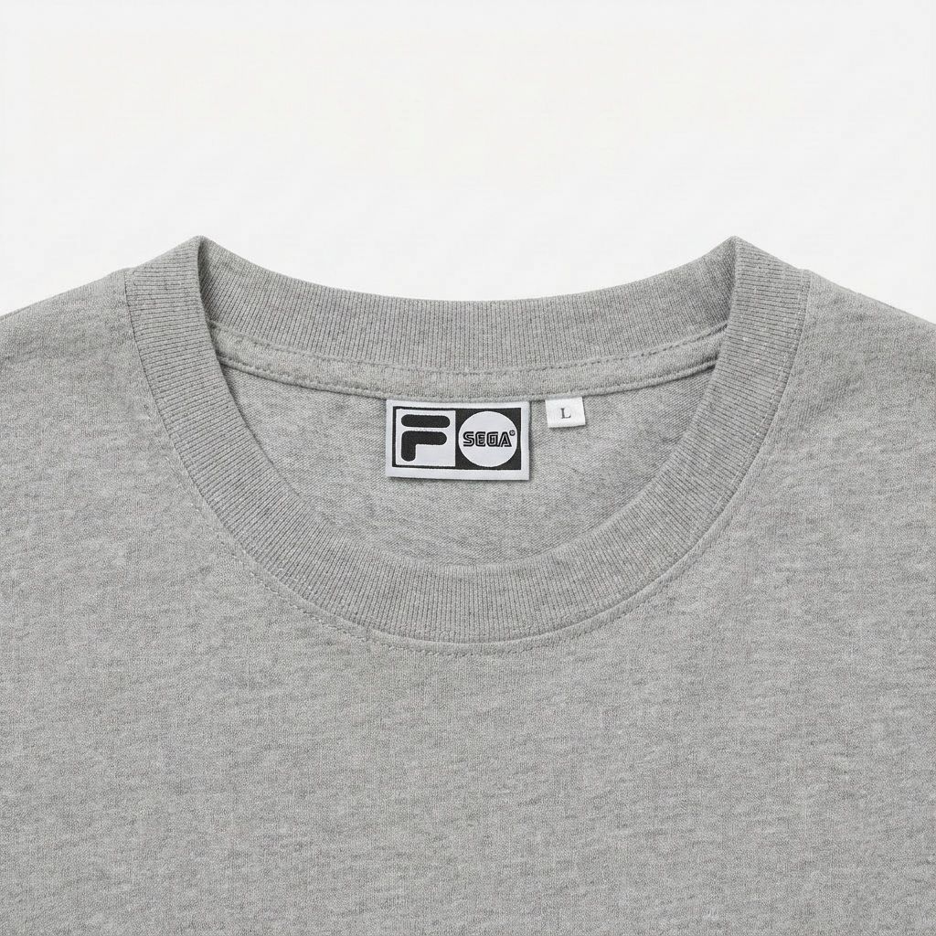 Fila T -Shirt Sm6Sau707 S/S Tee Mgy Wt0 Sega Bk0 Kh0