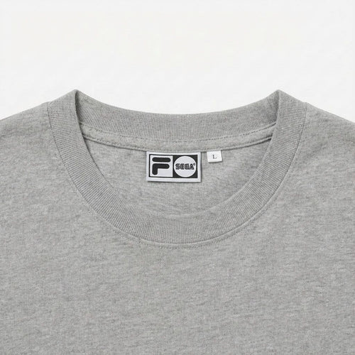 Fila T -Shirt Sm6Sau707 S/S Tee Mgy Wt0 Sega Bk0 Kh0