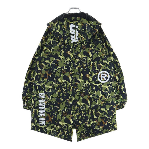 A Bathing Ape Military Jacket Unkle Mwa Camo M-51 Hoodie Mva 001Hjh231902X