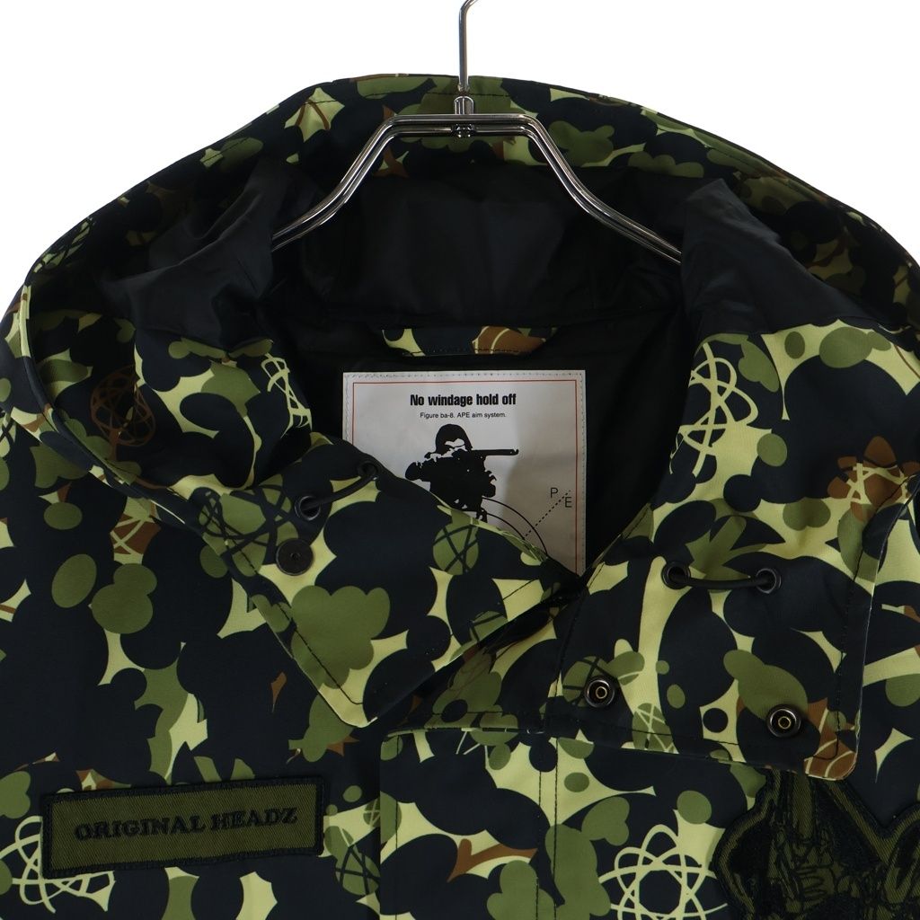 A Bathing Ape Military Jacket Unkle Mwa Camo M-51 Hoodie Mva 001Hjh231902X