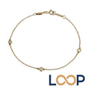 Tiffany Bracelet 3Pd K18 Pg750 1.7G 684586 13 17.5Cm/ 18.3Cm/ 0.2Cm S