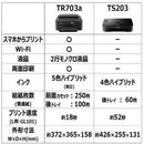 Canon Inkjet Printer Pixus A4] Tr703A