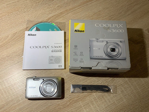 Compact Digital Camera 0874 Nikon Coolpix S3600