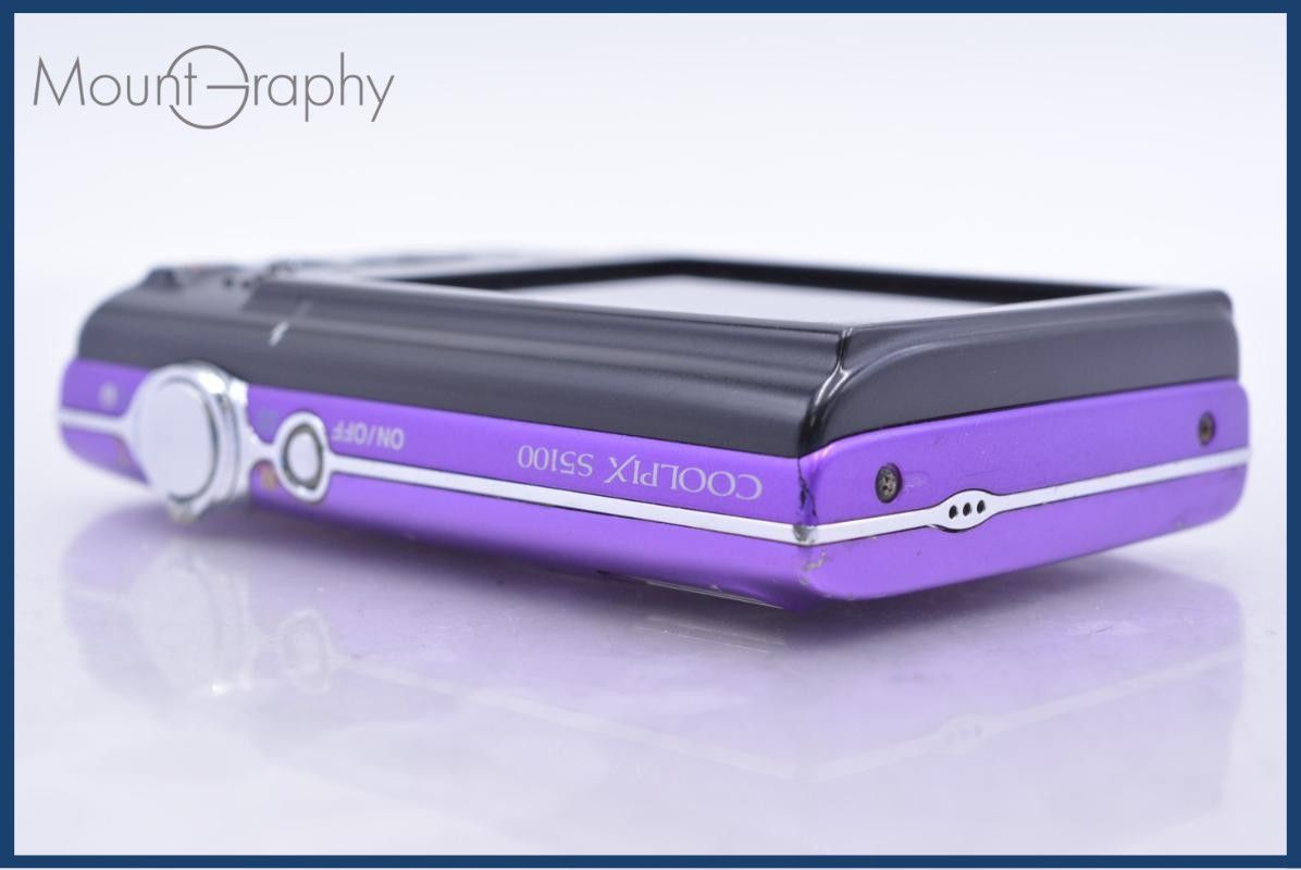 Compact Digital Camera Nikon Coolpix S5100 5X #Yk7406