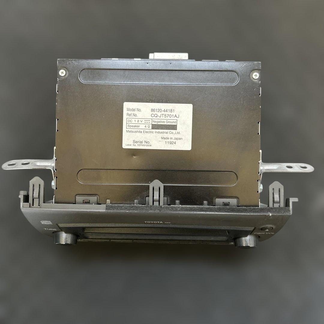 Toyota Cd Md Cassette Deck 86120-44181