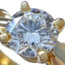 Cartier Ring 0.31Ct 750 K18 Yg Pg Wg 3 49