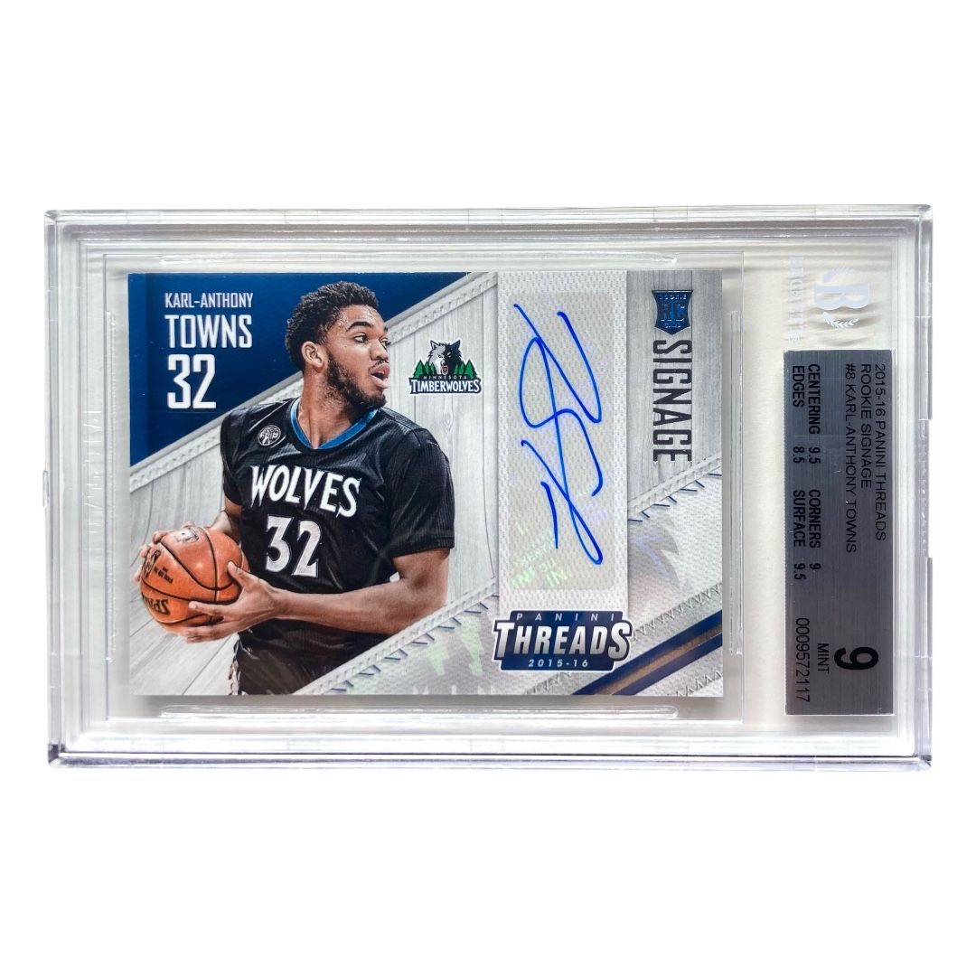 Nba Panini Threads Karl-Anthony Towns Timberwolves #Sr-Kt It2